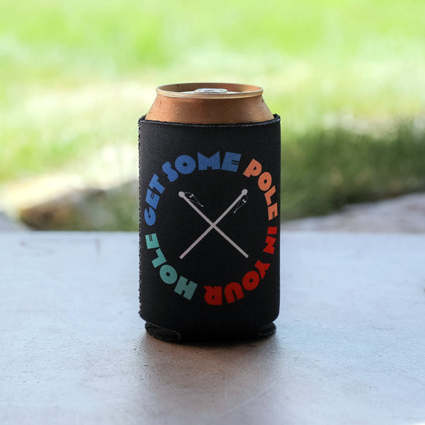 12oz Collapsible Neoprene Standard Coolie - Get Some Pole In Your Hole